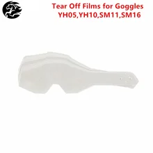 Motorcycle Glasses Tear Off Films Goggles Protecte