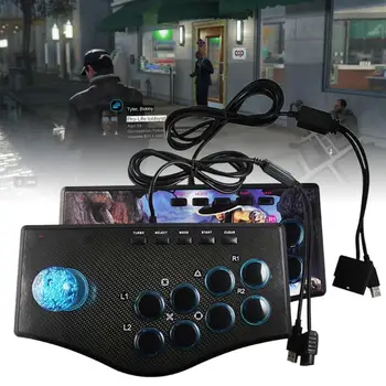 

1Set Tilting Game Controller USB Joystick Gamepad for PS-3 / PC Play Street Feeling