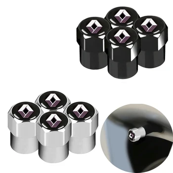 

Car Styling 4PCS Auto Fit For Renault Megane 2 Duster Logan Captur Clio Laguna 3 Fluence Kadjar Car Wheel Tire Valve Caps Case