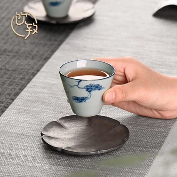 

Hand-painted blue and white tea cup ceramic personal product tea cup Jingdezhen tea set small cup master cup single cup single