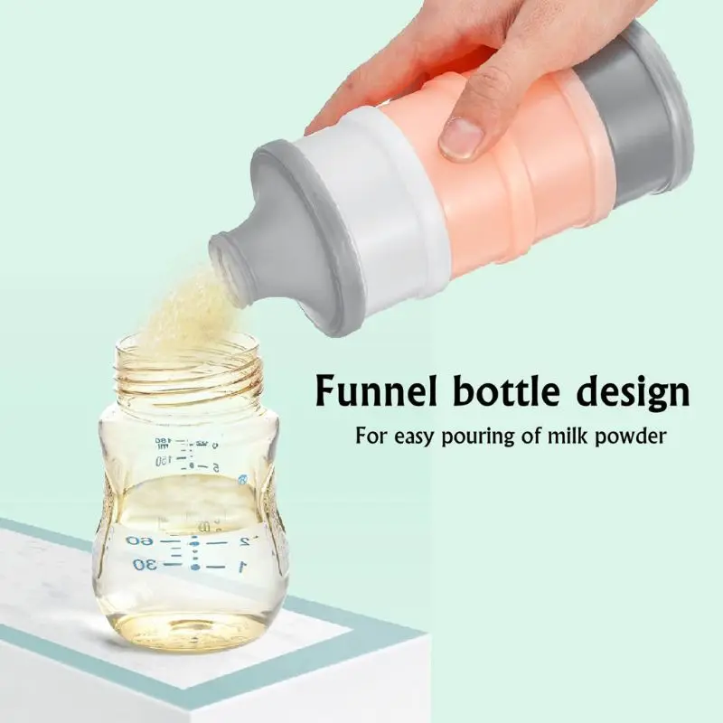 

4 Layer Baby Food Storage Box Milk Powder Boxes Portable Toddle Milk Container