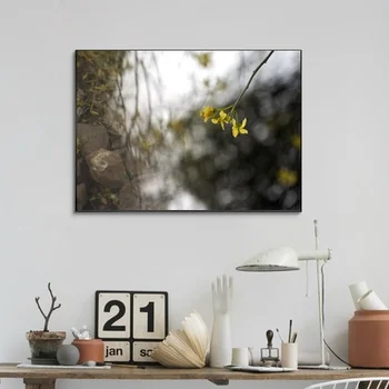 

Flower Poster Floral Flower Photo Home Decoration Wall Art Canvas Print No Frame