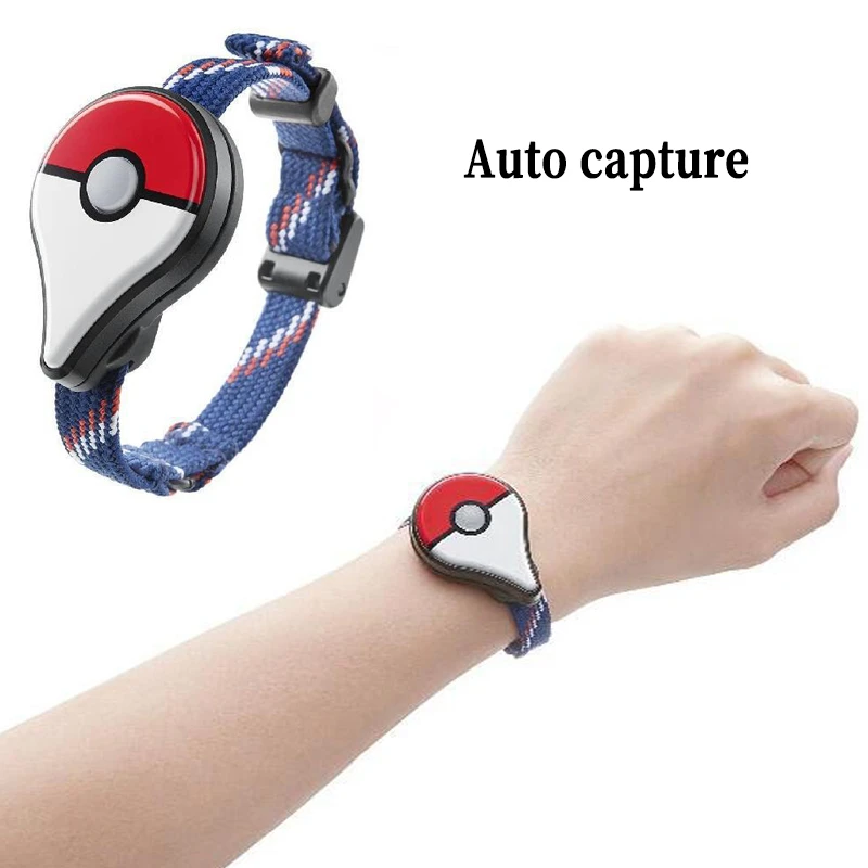 For Pokemon Go Plus Gaming Bluetooth Bracelet Auto Catch Smart Bracelet Auxiliary Equipment Fantasy Figurines Gifts For Children