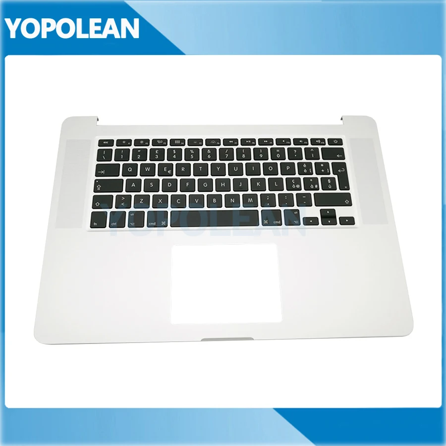 Новый итальянский топ чехол Клавиатура для MacBook Pro Retina A1398 Topcase с итальянской