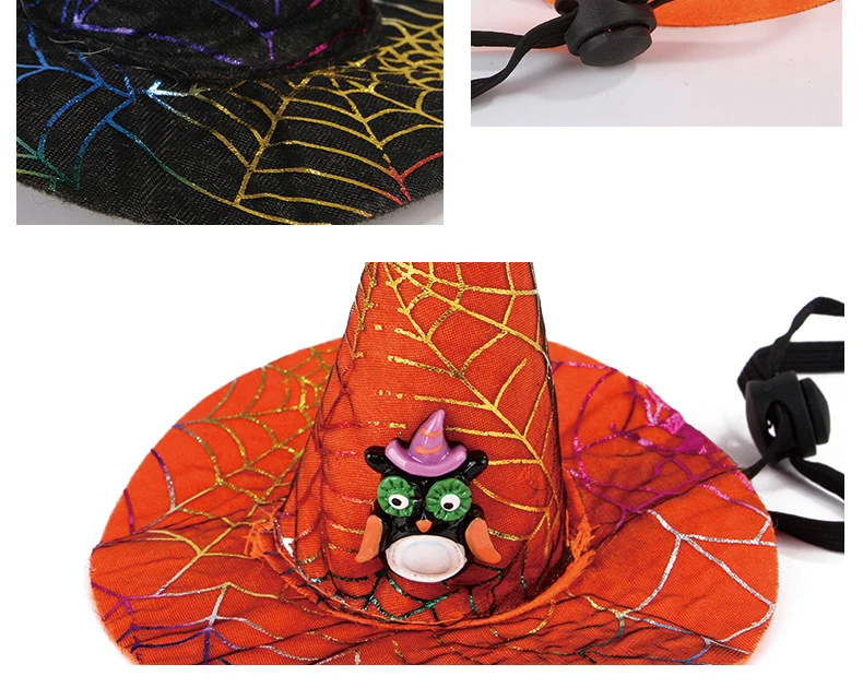 Funny Pet Cap Dog Headwear Cat Headgear Halloween Pet Hat Christmas Headdress For Dogs Cats Kitten Chihuahua Poodle Accessories (5)