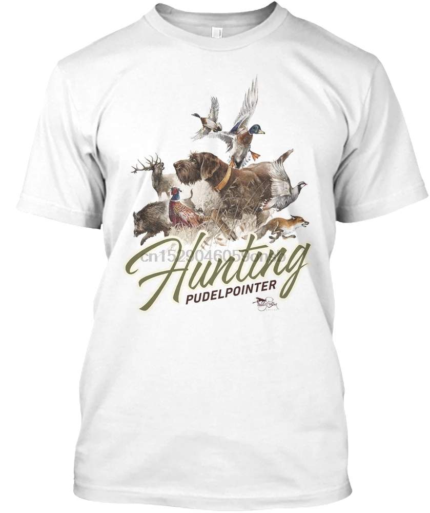 Men T Shirt Pudelpointer Hunting Dog T Shirt Women tshirt AliExpress