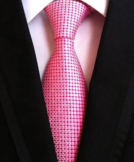 YISHLINE, галстуки, Классические мужские, в полоску, желтые, темно-синие, свадебные жаккардовые галстуки, тканые, шелк, мужские одноцветные Галстуки, в горошек, на шею - Цвет: LUC-61