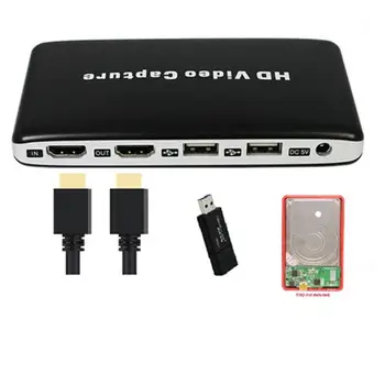 

Game Video Capture Drive Free USB 3.0 HDMI Video Capture Card Box HDMI Capture Dongle for Laptop PC