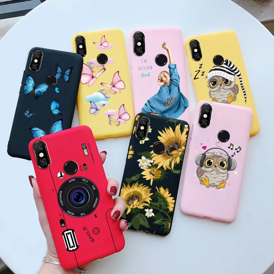 Sunflower Love Heart Silicone Soft Phone Case - 6.26 Protective Cover Bumper
