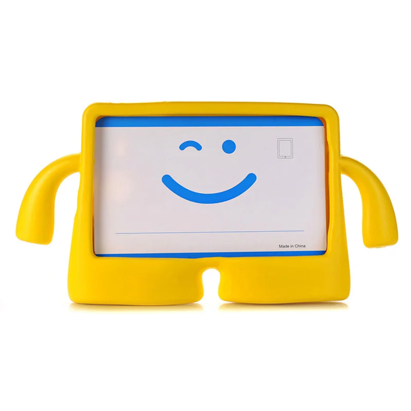 Цвет: желтый Для Amazon Kindle Fire HD 8 чехол Baymax kids tablet Shell противоударный EVA Ручной Чехол-подставка для Kindle Fire HD8 - Цвет: Цвет: желтый