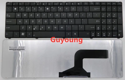 Клавиатура US для ноутбука Asus N50 N53S N53SV K52F K53S K53SV K72F K52 A53 A52J G51 N51 N52 N53 G73 | Компьютеры и