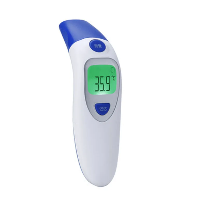 

LCD Digital Infrared Forehead Gun Thermometer Gun Fever Temperature Measurement Medical Laser Gun Wireless Temp Teste