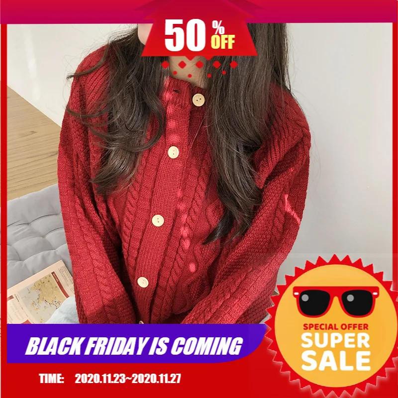 

Spring Autumn Cardigan Coat Women Knit Sweater Cardigan Sweater Coat Female Linen Flower Color Three-dimensional Jacquard Casual