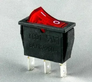 

ship switch KCD3 KCD1 11N 3 feet with red light 220V