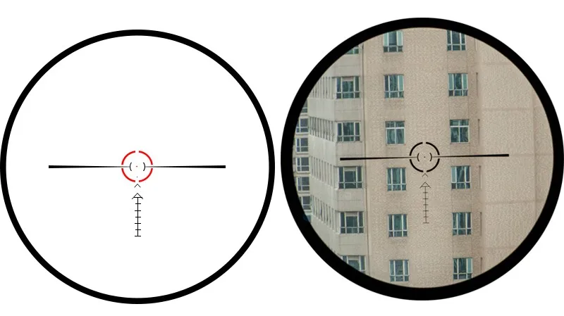 Marcool 1-8 ×24 ИГ прицел Регулируемый Красный точечный охотничий светильник тактический прицел оптический прицел быстрый фокус