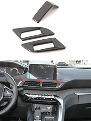 Climatiseur de sortie pour Peugeot 5008 GT 2017 2018 2019 2020, Console centrale, cadre de protection, accessoires d'intérieur chromés 