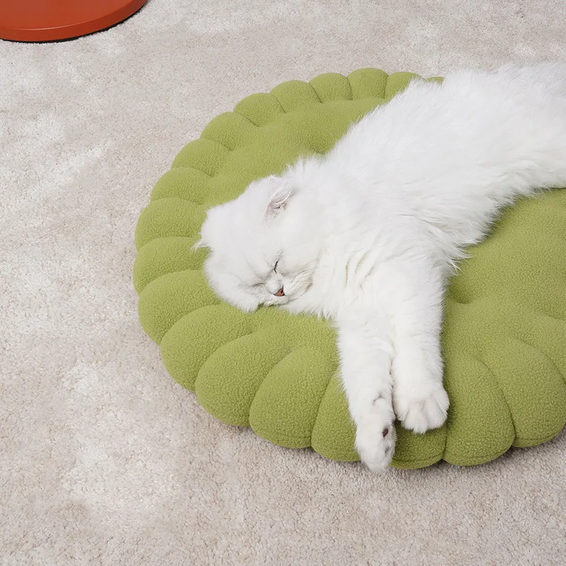 Котенок кошка кровать диван коврик моющиеся теплые кошки домашние кровати для