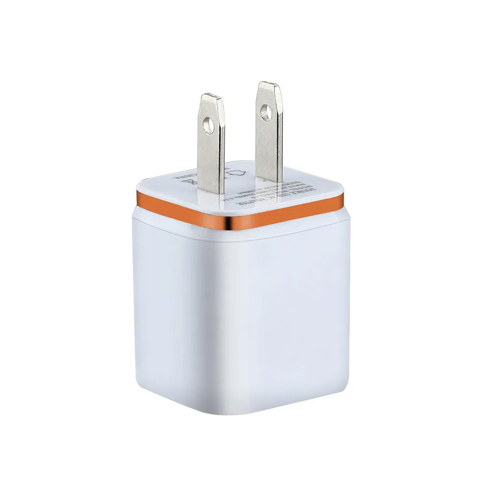 USB Charger Adapter 5V / 2A Dual Fast Charging for iPhone XS Max Wall Adapter US Plug Charge Cable повербанк