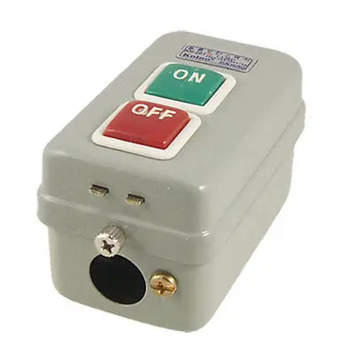 

3P 250VAC 15A 380VAC On/Off Self Locking Power Push Button Switch KH-201