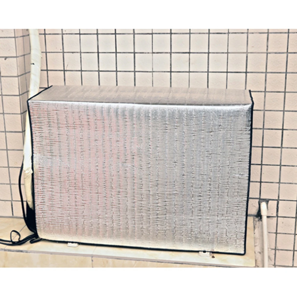 90x62x38cm Инструменты для очистки от пыли алюминиевая пленка бытовой кондиционер крышка аксессуары Открытый моющий Органайзер двухсторонний - Цвет: 90x62x38cm