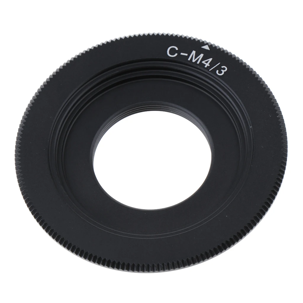 Manual Lens Adapter Converter C Mount to M4/3 for Olympus Panasonic Mirrorless Camera Body Metal