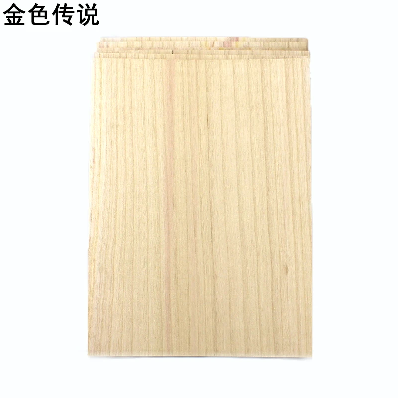 

5mm paulownia wood solid wood large sheet metal DIY manual model making sheet solid wood logs large board