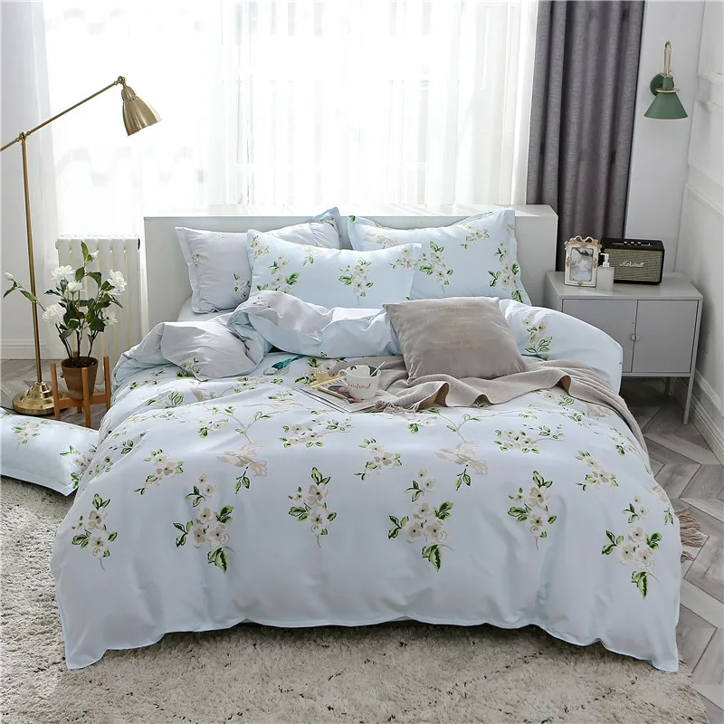 CHINESE STYLE Duvet Cover Set Bed Linens Pillowcase 3pcs Bedding Set,Comforter/Quilt/Blanket case Twin Queen King double single - Цвет: 13-MSQD