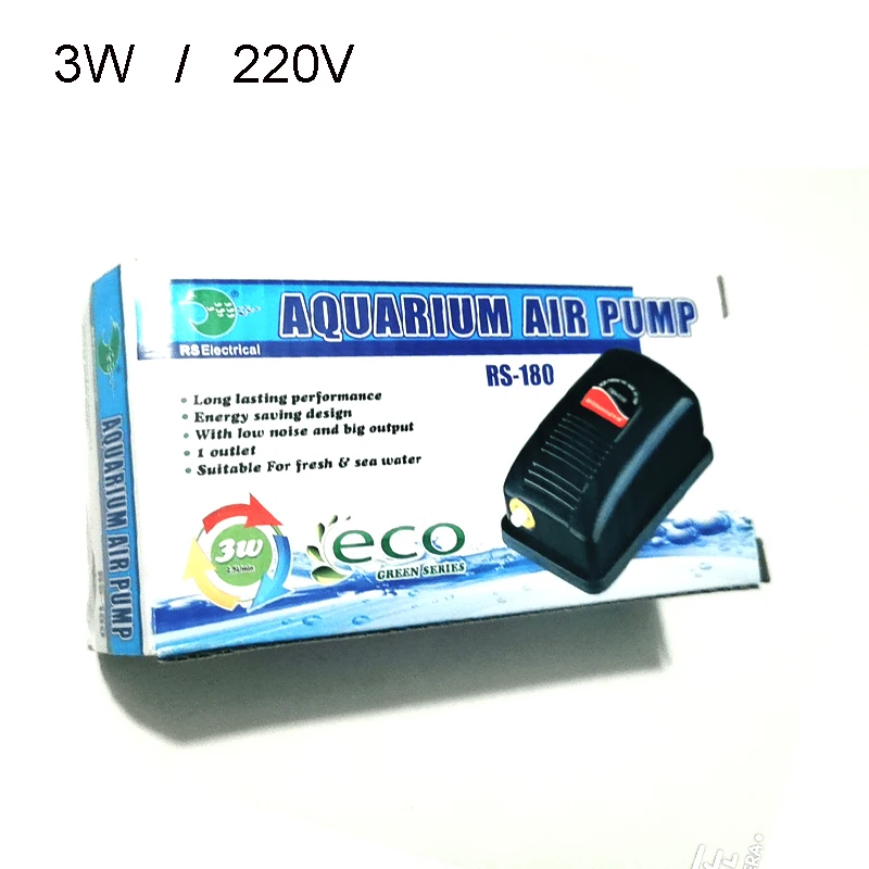 3W fish tank small aeration pump oxygen pump 220V aquarium oxygen mute fish breeding aeration EU US UK AU plugg aquarium air pump fish tank oxygen pump