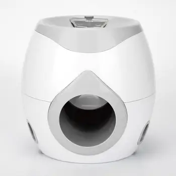 

2 in1 Pet Dog Ball Fetch Food Feeder Reward Machine Interactive Training Toy