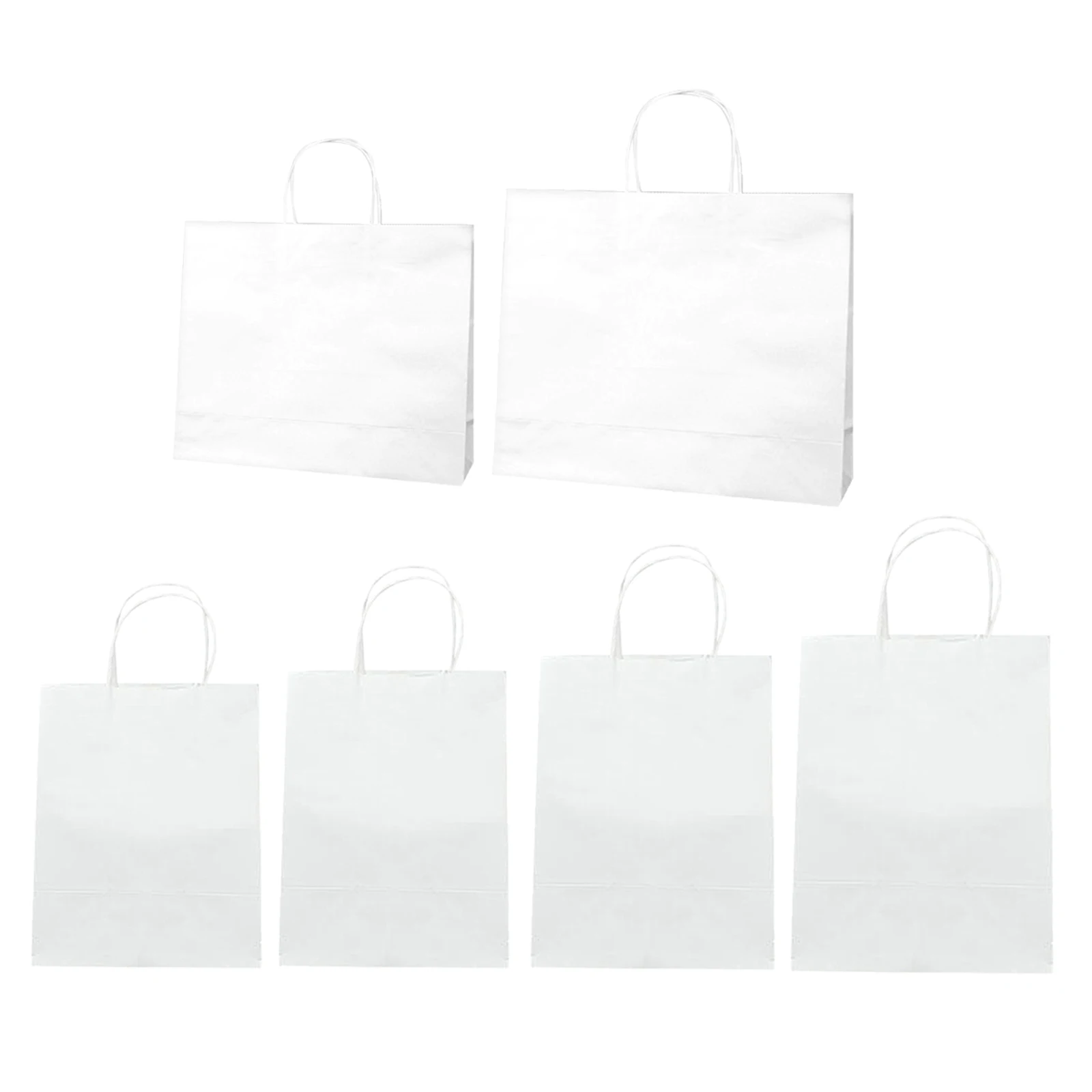 Paper Gift Bags with Handles for Kraft Christmas Gift Goody Bags DIY Party Goodie Bags Holidays Xmas Gift Party Favors Giving Paper Gift Bags with Handles for Kraft Christmas Gift Goody Bags DIY Party Goodie Bags Holidays Xmas Gift Party Favors Giving