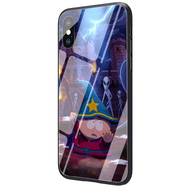 G6 EWAU аниме Southpark чехол из закаленного стекла для телефона для iphone 5 5s SE 6 6s 7 8 plus X XR XS 11 Pro Max - Цвет: G6