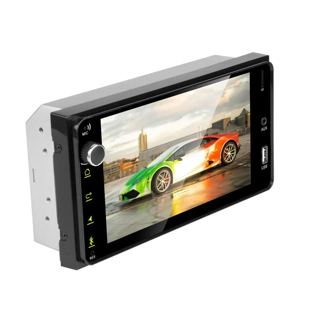 player 2 Din автомобильное радио " Мультимедиа для Toyota Corolla авто стерео Android/IOS Авторадио MirrorLink Bluetooth USB TF FM камера - Цвет: player