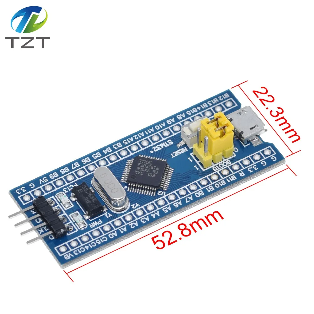 Модуль платы разработчика минимальной конфигурации TZT STM32F103C8T6 ARM STM32 для