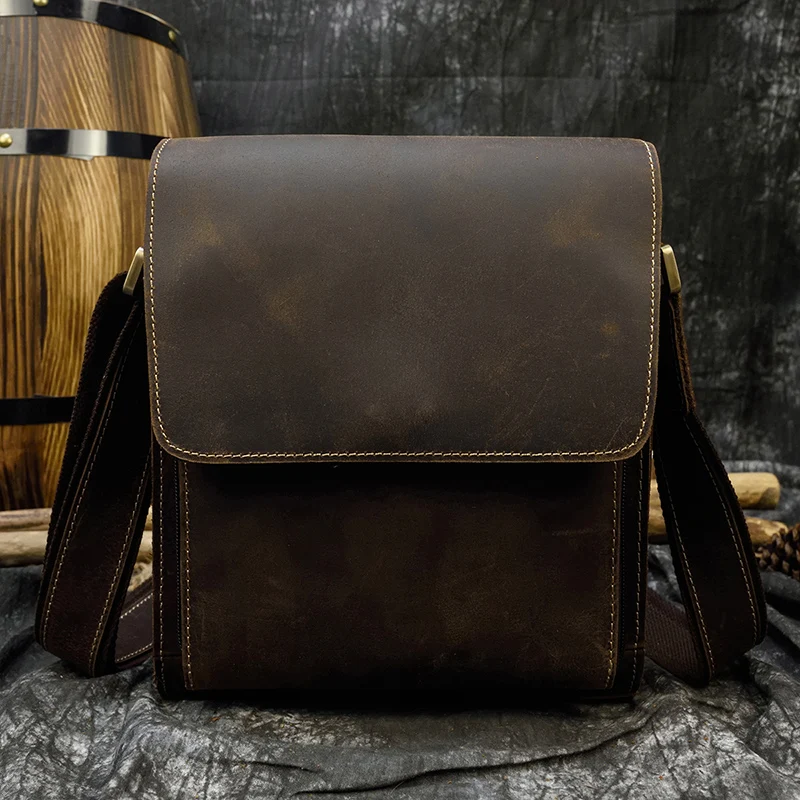Leather Shoulder Bag Lorne Brown