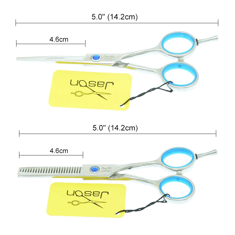 4 дюймов 5 дюймов 5,5 дюймов маленькие ножницы для резки Джейсона с голубыми стразами, ножницы для стрижки волос/ножницы для домашнего