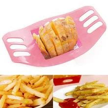 Высокое качество бытовой картофель слайсер резак овощей Фрукты слайсер Чоппер картофель фри резак новое поступление