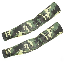 Пара для верховой езды, рыбалки, анти-москитный легкий камуфляж, военный кемпинг, защита от солнца, манжета, охлаждающий ледяной шелк, рукава, набор