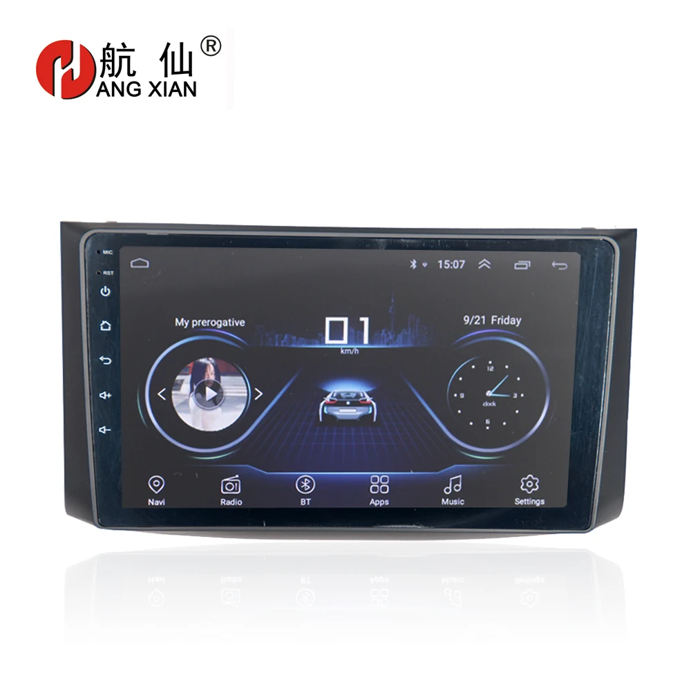 Автомагнитола подвесная XIAN 9 &quot четырехъядерный Android 8 1 для Chevrolet Lova 2006 2010