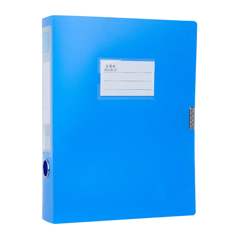 

5pcs Certificates Portable Storage Organizer Business Document Portfolio Box File A4 Foolscap School Office Folding Stationery
