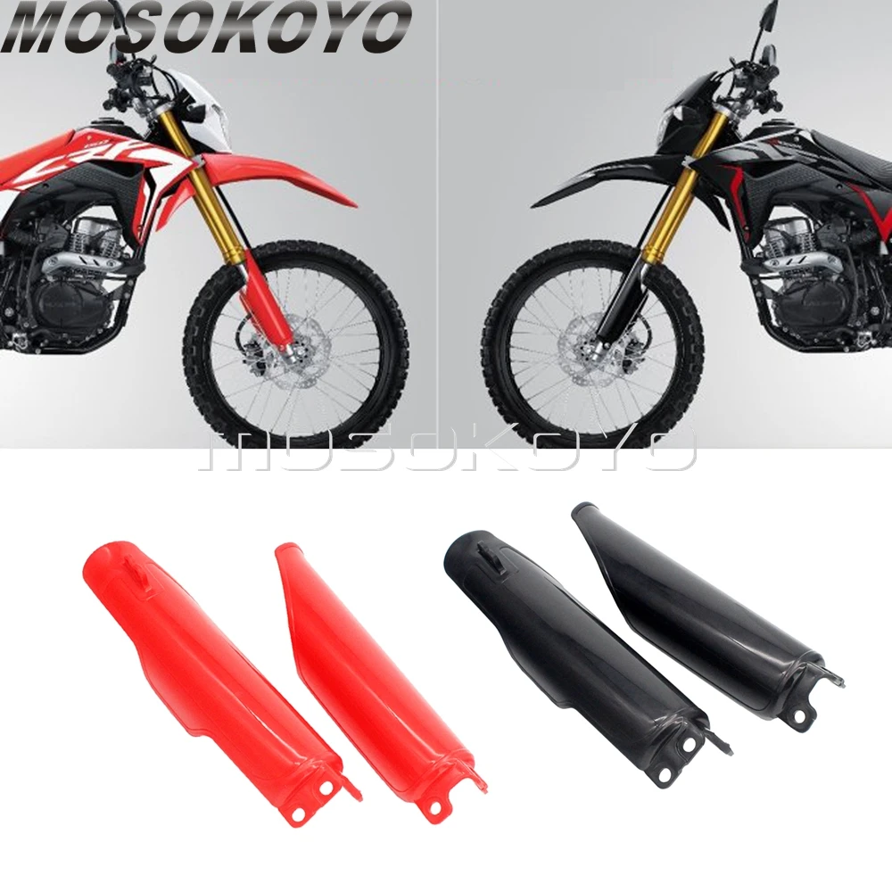 1 пара передняя вилка для мотокросса защитная крышка Honda CRF150L 2016 2017 2018 2019
