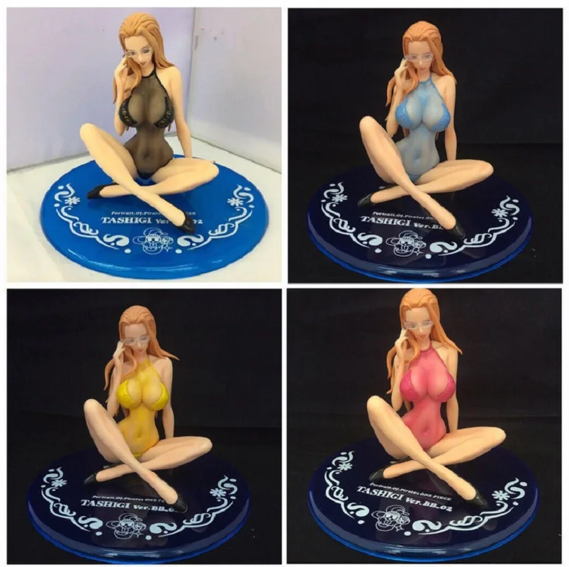 ONE PIECE Sexy Figurine Kalifa Swimsuit Ver.BB.02 PVC Model Bikini Girl Anime Action Figure Collection Girl's Doll 12cm | Игрушки и