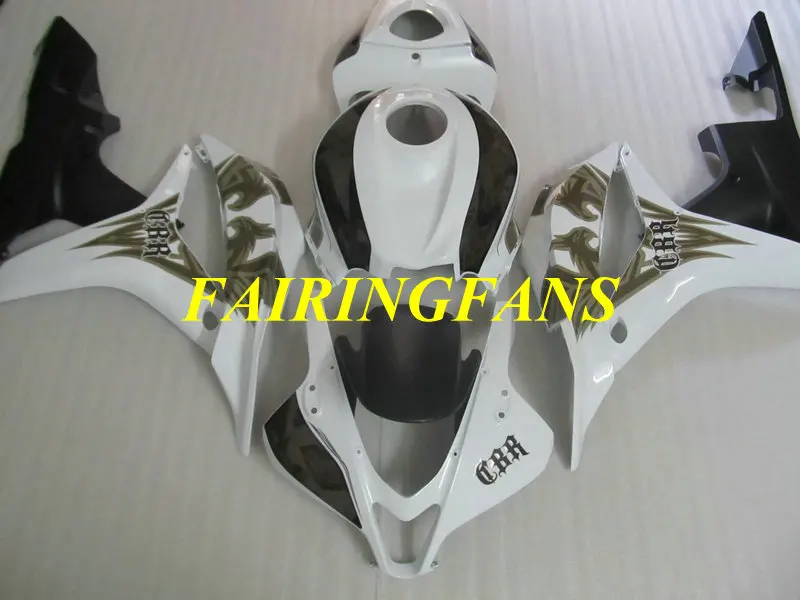 Инжекторный комплект для HONDA CBR600RR F5 07 08 CBR 600 RR CBR 600 RR CBR 600 2007 2008 Феникс белые обтекатели комплект+ подарки HJ51