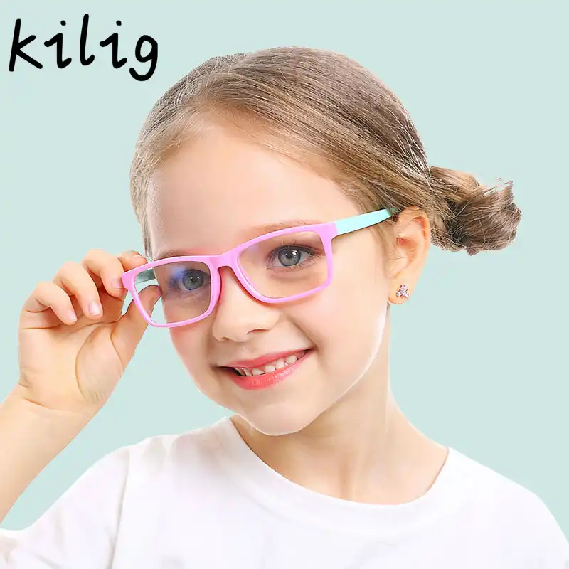 Glasses Kids Blue Light Anti Glare 
