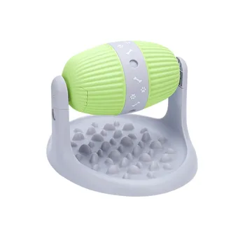 

Pet Cats And Dogs Cylindrical Roller Type Leaking Slow Food Toy Green Blue Pink