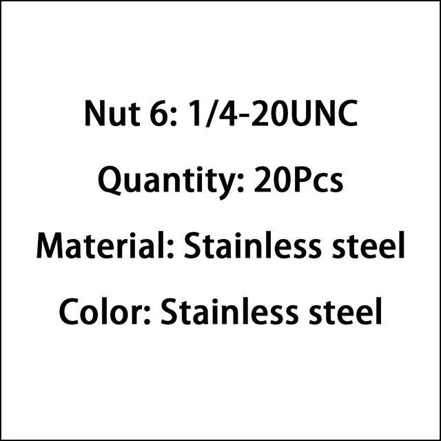 Nut 6 (20Pcs)