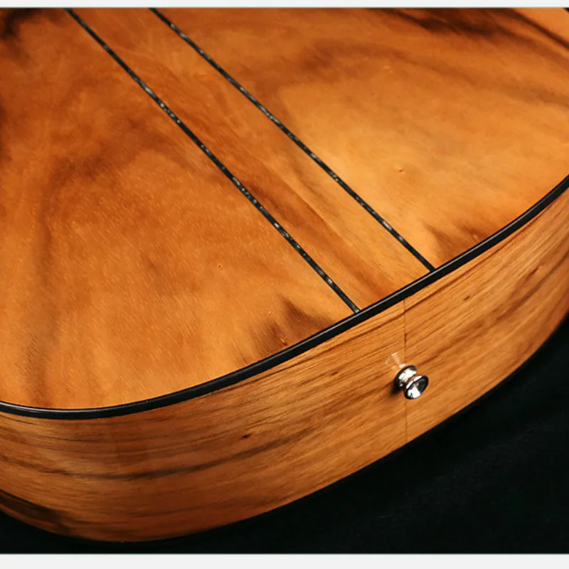 Гитара все Dao электрическая стальная струна 41 дюймов D-Body Guitarra 6 струн поп-фолк Cutaway гитары Установить звукосниматель деревянный цвет