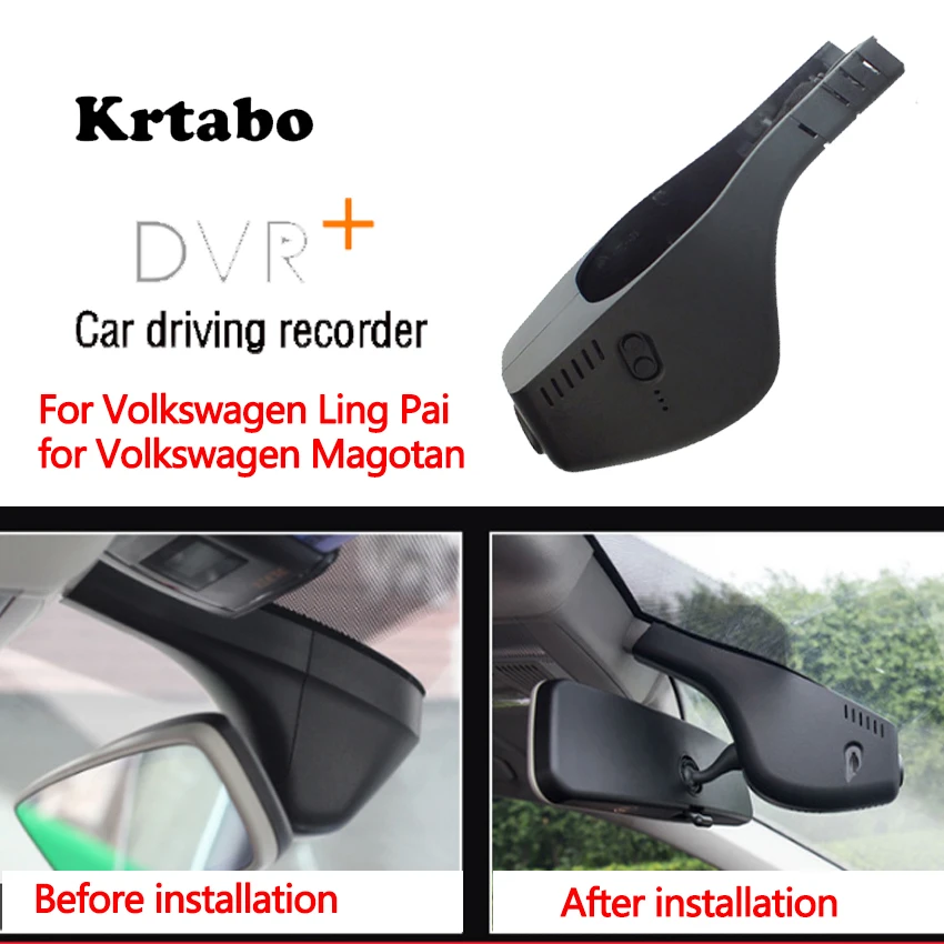 Для Volkswagen Ling Pai для Volkswagen Magotan Автомобильный видеорегистратор Wifi видеорегистратор Высокое качество ночного видения full hd