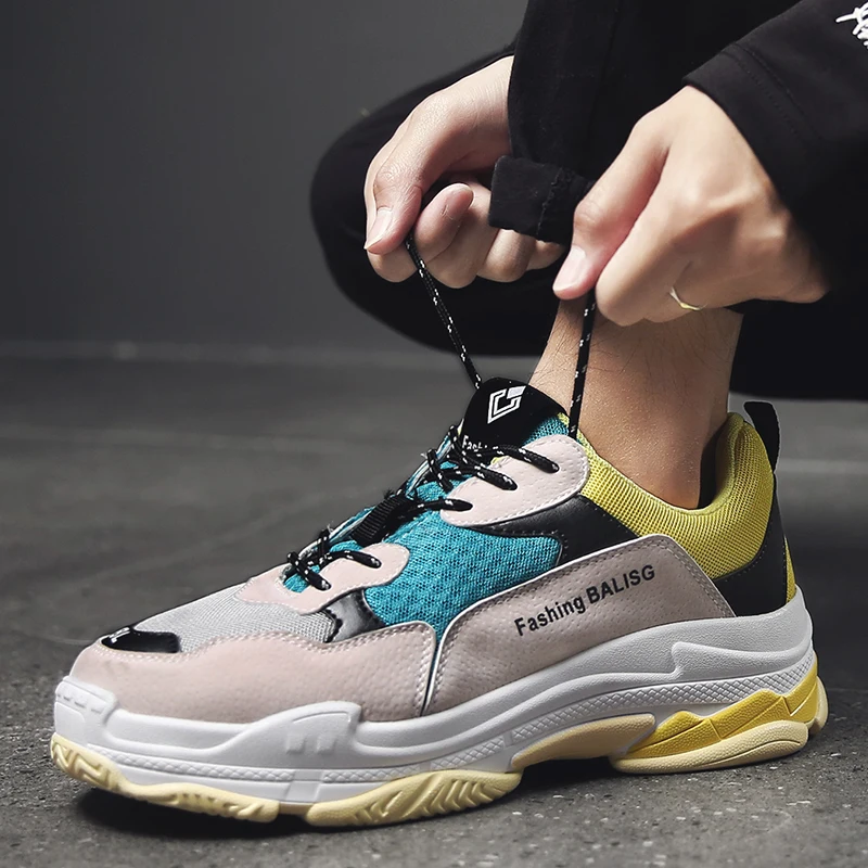 

Original Men Women Running Shoes Disruptor 2 Black Sneakers KAYANO Gel 90 Zoom Air Ins Breathable Lace Up Sport Triple-S Walking