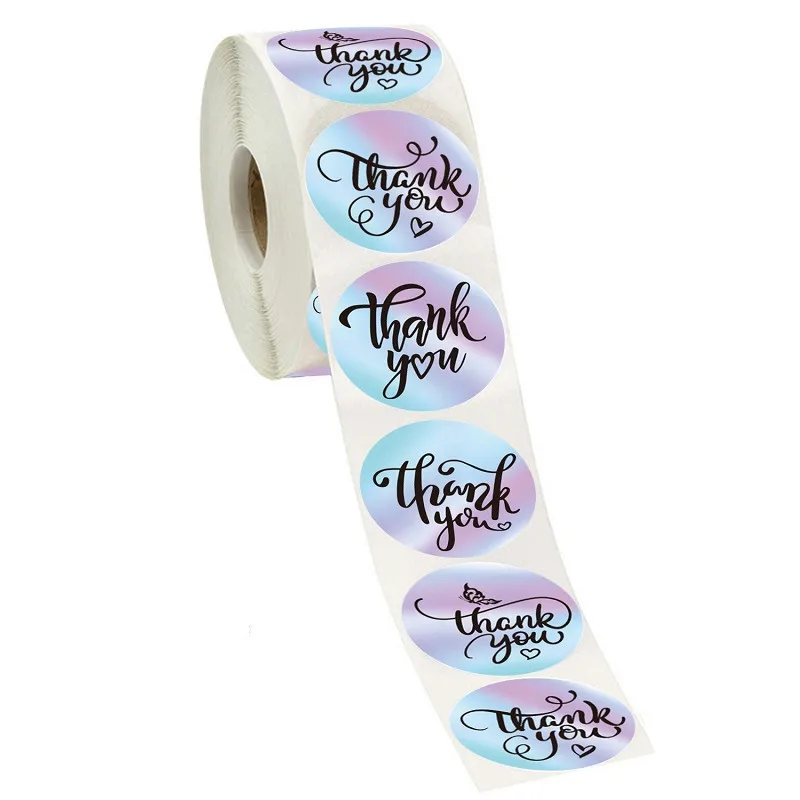 1 5 ''уникальные лазерные наклейки Thank You для поддержки малого бизнеса заказ