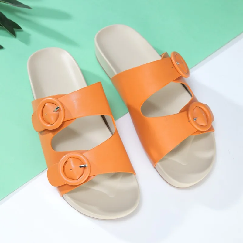 

Fashion Casual Summer Slippers for Women Flat Slides Female Flip Flops Beach Outdoor Shoes